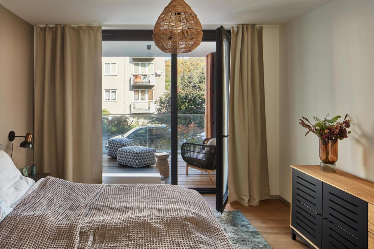Prague Days - Stylish Apartments With Terrace - Parking - Quiet Area Exteriér fotografie